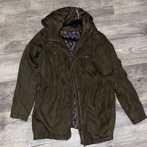 Forever 21 utility trench jacket